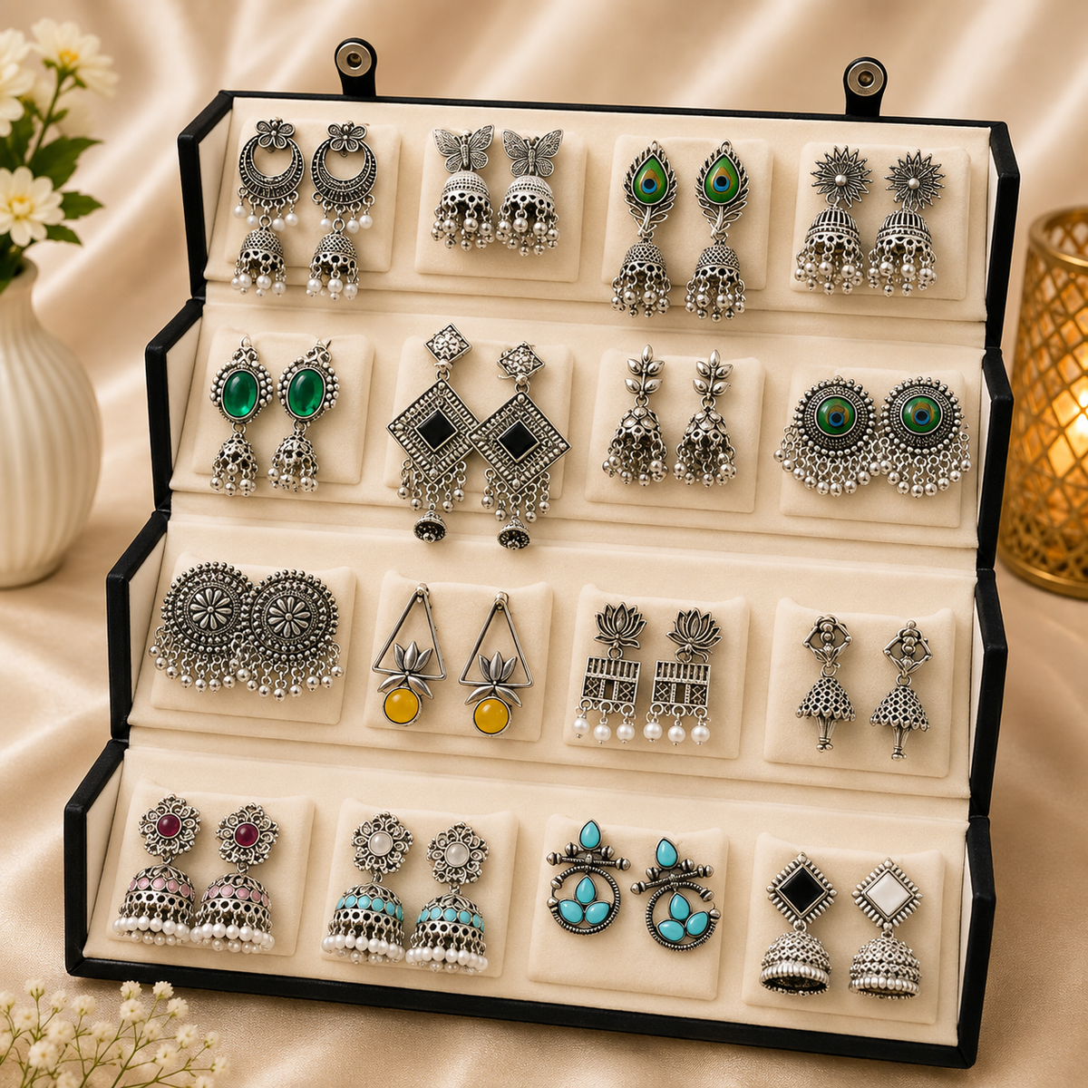 🌙 Noor Jhumka Treasure Box