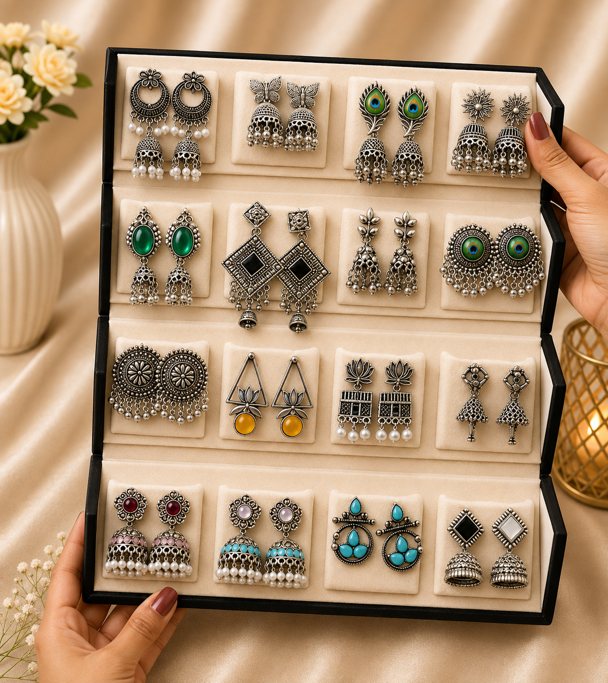 🌙 Noor Jhumka Treasure Box