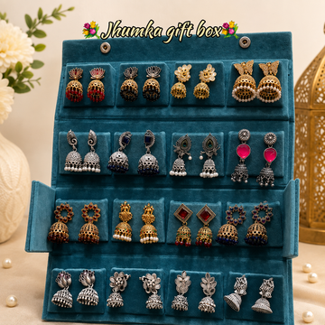 16 Pcs Designer Jhumka Set | Every Girl's Favourite ✨