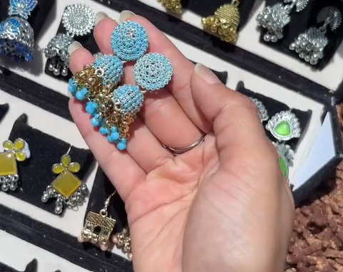 16 Pcs Ethnic & Trendy Jhumka Collection