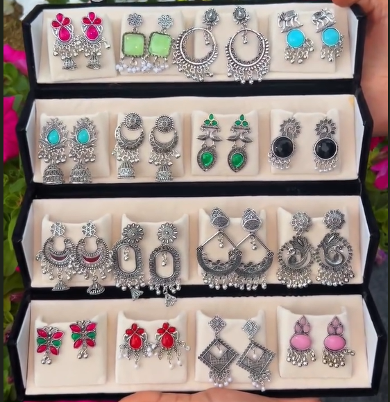 Handpicked 16 Pcs Jhumka Collection ❤️